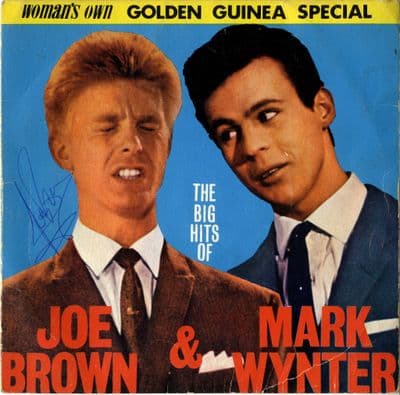 Joe Brown & Mark Wynter - The Big Hits (W.O. 1) Autographed
