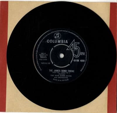 John Barry  Seven,The - The James Bond Theme/The Blacksmith Blues (DB 4898)