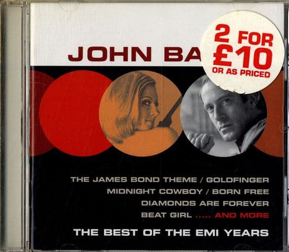 John Barry - The Best Of The EMI Years CD
