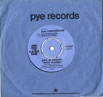 John Fred & His Playboy Band - Judy In Disguise (7N 25442)
