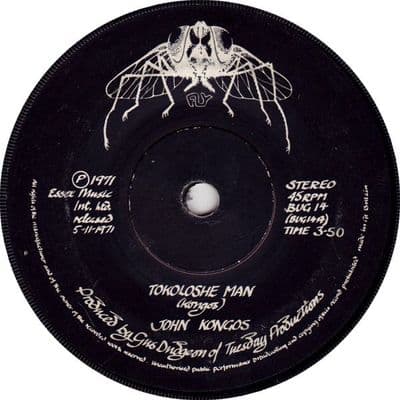 John Kongos - Tokoloshe Man/Can Someone Please (Bug 14) M-