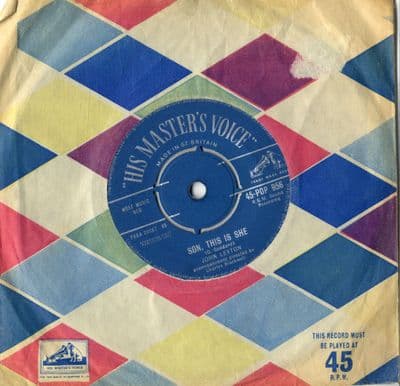 John Leyton - Son,This Is She/Six White Horses (Pop 956)