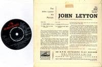 John Leyton - The John Leyton Hit Parade (7EG 8747) Autographed - Ex/Ex