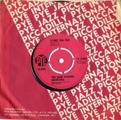 John Warren Orchestra,The - Z-Cars Cha Cha/Cha Cha Thru The Rye (7N 15464) M-