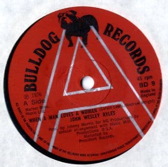 John Wesley Ryles - When A Man Loves A Woman/I'm Gonna Make It (BD 9) Demo M-