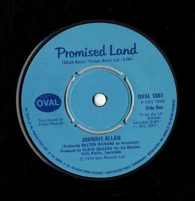 Johnnie Allan - Promised Land - Shelton Dunaway - Betty And Dupree (1001) M-