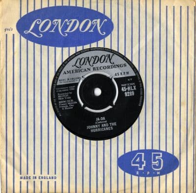 Johnny And The Hurricanes - Ja-Da/Mr. Lonely (HLX 9289)