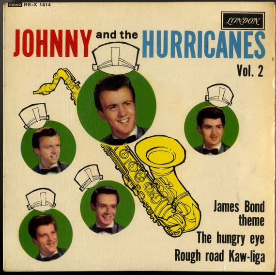 Johnny And The Hurricanes - No. 2  - James Bond Theme (RE-X 1414) Ex) M-