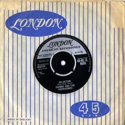 Johnny And The Hurricanes - Salvation/Miserlou (HL-X 9536) Ex