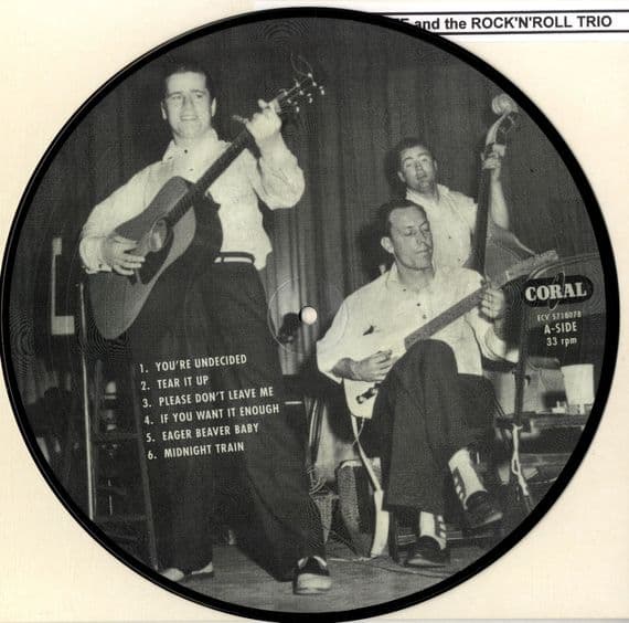 Johnny Burnette - And The Rock 'n' Roll Trio -  Ltd Edition 10