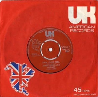 Johnny Carroll & The Blue Caps - Black Leather Rebel/Be Bop A Lula (USA 1) M-