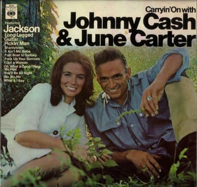 Johnny Cash & June Carter - Carryin' On With .. (BPG 63105) Ex