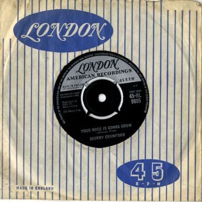 Johnny Crawford - Your Nose Is Gonna Grow/Something Special (HL 9605)
