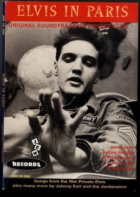 Johnny Earl and The Jordanaires - Elvis In Paris - Jem CD