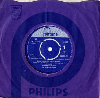 Johnny Gregory & Orch. - Here And Now/Our House (H 356)