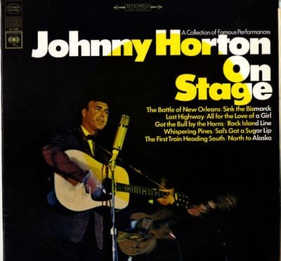 Johnny Horton - On Stage (CS 9366) Ex/M