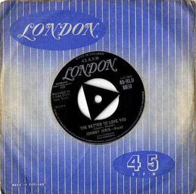 Johnny Janis - The Better To Love You/Can This Be Love (HLU 8650)