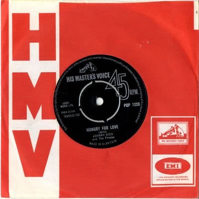 Johnny Kidd and The Pirates -Hungry For Love/Ecstacy (Pop 1228)