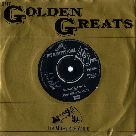 Johnny Kidd and The Pirates - Shakin' All Over/A Shot Of Rhythm And Blues (Pop 2005) M-