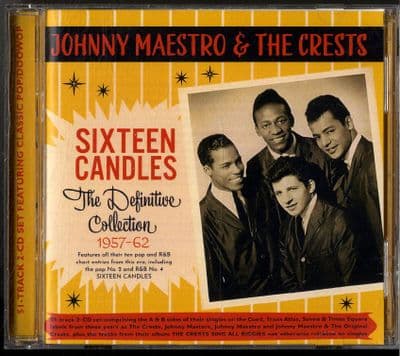 Johnny Maestro and The Crests - The Definitive Collection 1957-62 - 2 x CD Set
