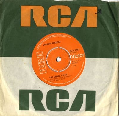 Johnny Restivo - The Shape I'm In/Ya Ya (2722)