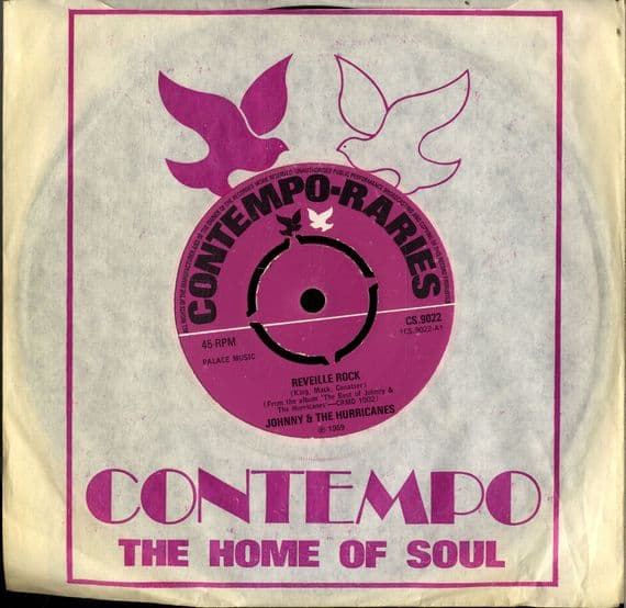 Johnny & The Hurricanes - Reveille Rock/Cross Fire (CS 9022) M-