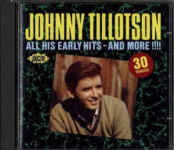 Johnny Tillotson - All His Early Hits - And More - Ace CD