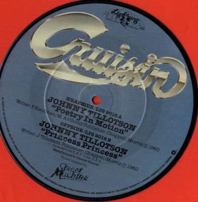 Johnny Tillotson - Poetry In Motion/Princess Princess (9016) Picture Disc - M-