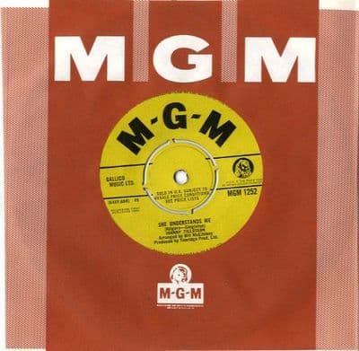 Johnny Tillotson - She Understands Me/Tomorrow (1252) M-