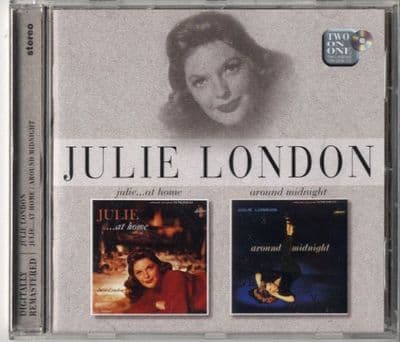 Julie London - At Home/Around Midnight (2 Lps on 1 CD)