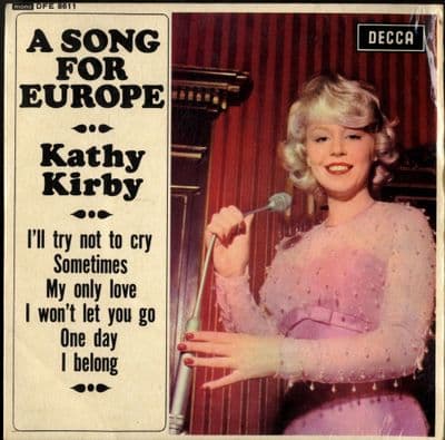 Kathy Kirby - A Song For Europe (DFE 8611)