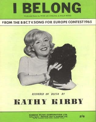 Kathy Kirby - I Belong