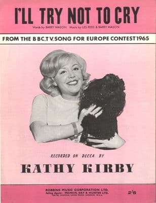 Kathy Kirby - I'll Try Not To Cry
