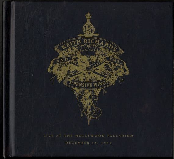 Keith Richards & The X-Pensive Winos - Live At The Hollywood Palladium - CD & Digibook