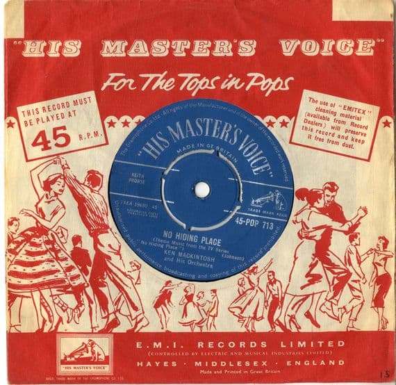Ken Mackintosh and His Orch. - No Hiding Place/Tally Ho (Pop 713)