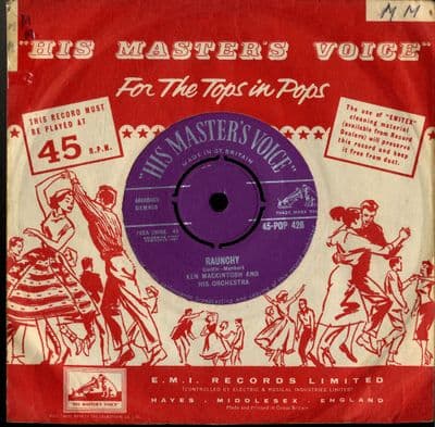Ken Mackintosh and His Orch. - Raunchy/Mojo (Pop 426) Ex