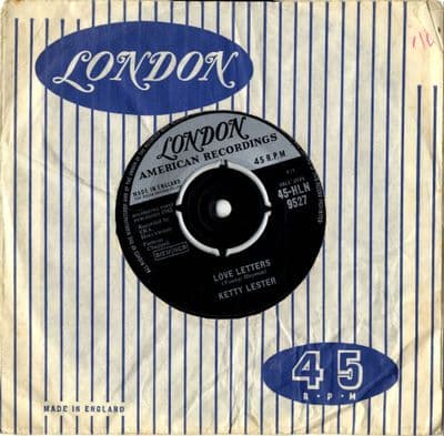 Ketty Lester - Love Letters/I'm A Fool To Want You (HLN 9527)