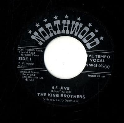 King Brothers,The - 6-5 Jive - Tony Rocco - Stalemate (NW45 005) Ex
