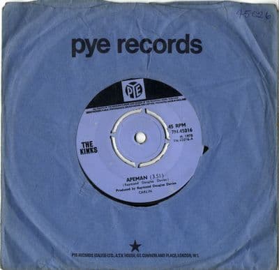 Kinks,The - Apeman/Rats (7N 45016)