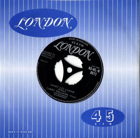 Larry Williams - Short Fat Fannie/High School Dance (HL-N 8472)