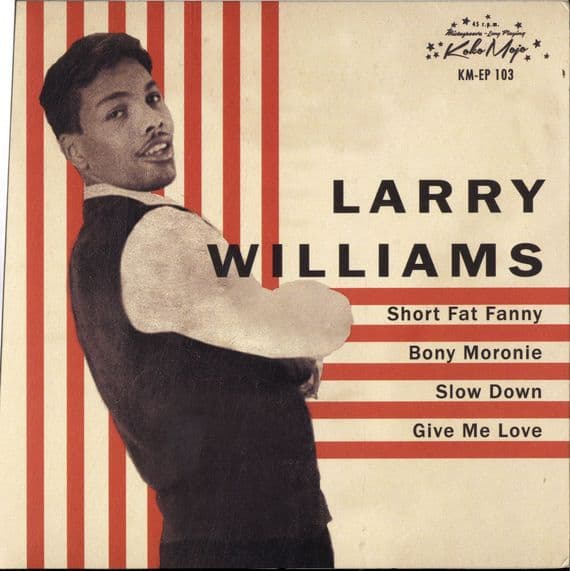 Larry Williams - Short Fat Fanny - Slow Down (KM-EP 103) As New