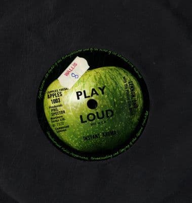 Lennon/Ono - Plastic Ono Band - *Instant Karma ! (Apples 1003)