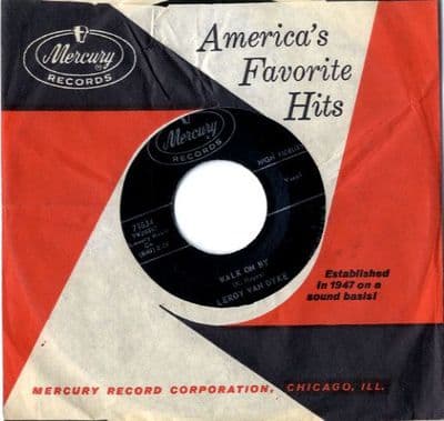 Leroy Van Dyke - Walk On By/My World Is Caving In (71834)