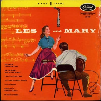 Les Paul and Mary Ford - Les And Mary Part 1 (LC 6701) VG+/VG+