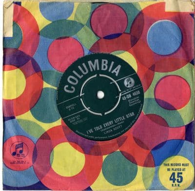 Linda Scott - I've Told Every Little Star/Three Guesses (DB 4638)