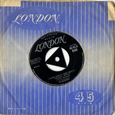 Little Richard - Good Golly Miss Molly/Hey-Hey-Hey-Hey (HLU 8560)