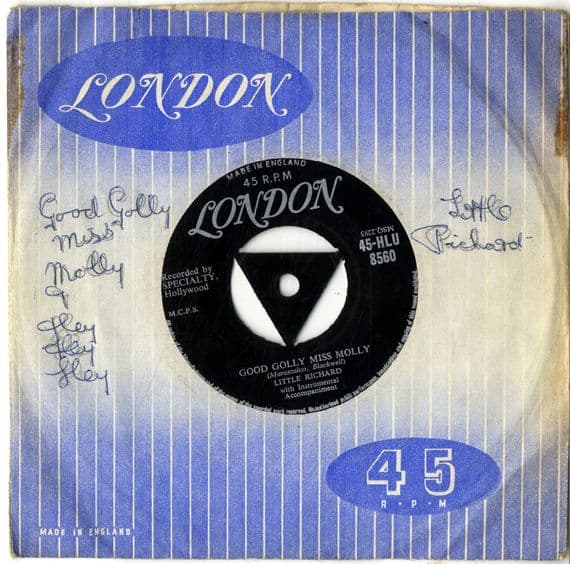 Little Richard - Good Golly Miss Molly/Hey-Hey-Hey-Hey  (HLU 8560)