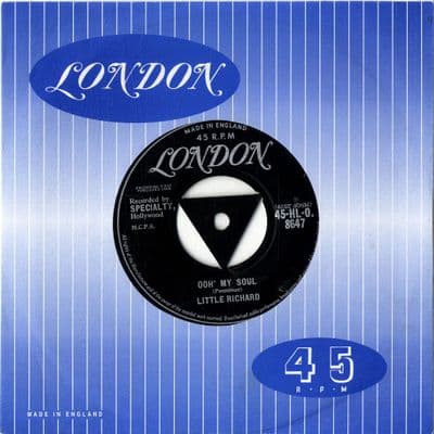 Little Richard - Ooh! My Soul/True Fine Mama (HL-0 8647)