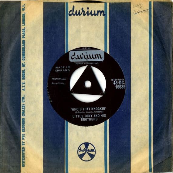Little Tony and His Brothers - Who's That Knockin'/The Beat (DC 16639)