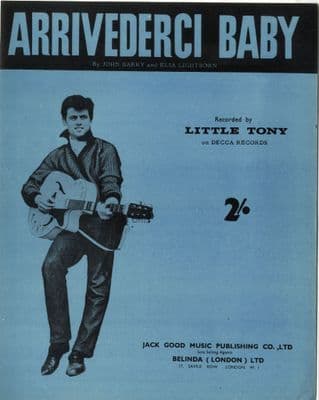 Little Tony - Arriverderci Baby - Mint